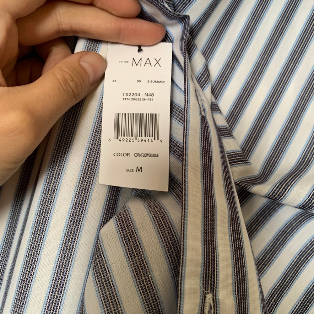 Striped button up - Picture 2 of 5